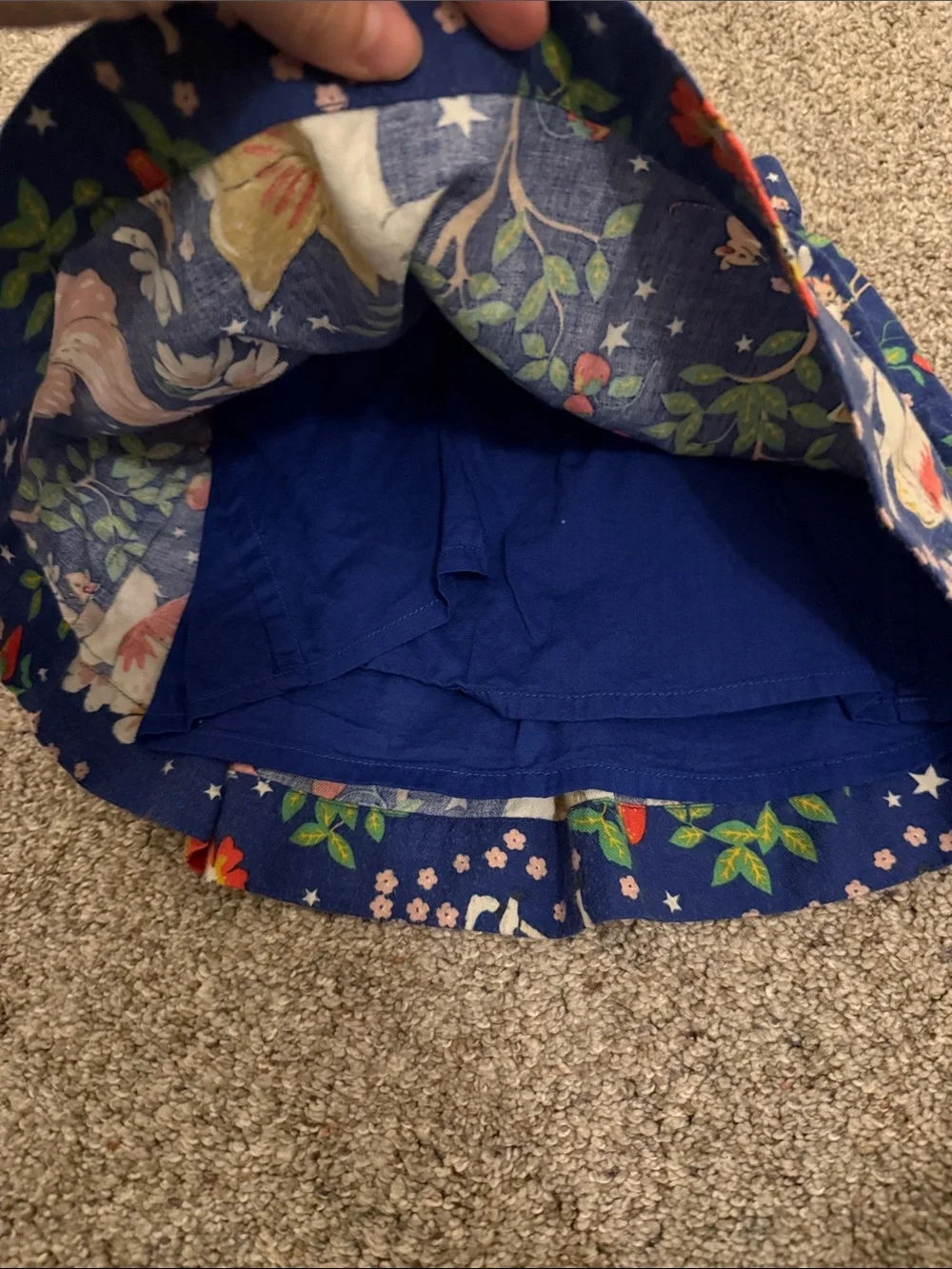 Mini Boden bright blue
